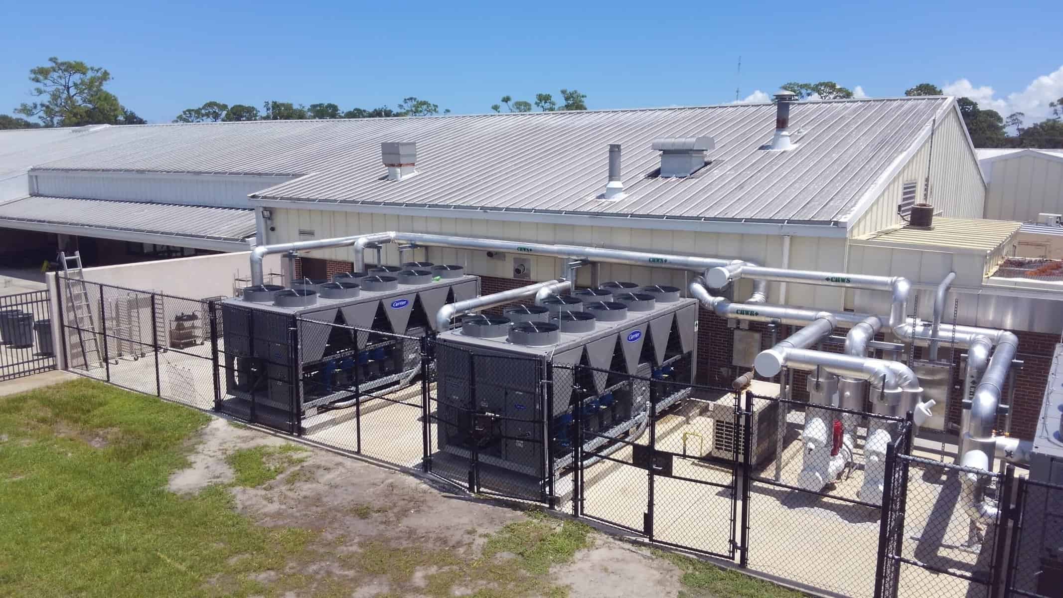 Holly hill school chiller plant